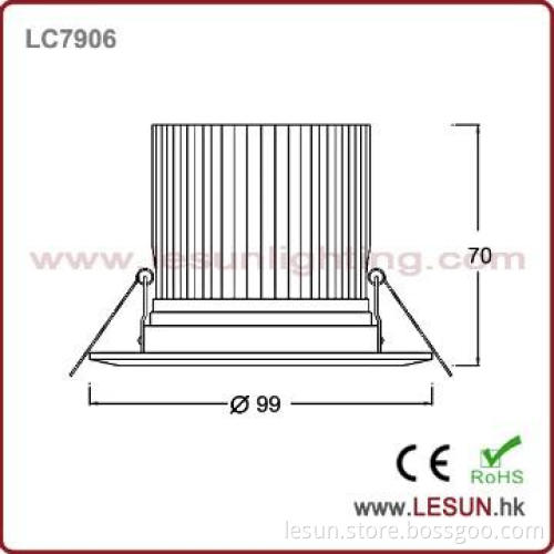 Recessed 6W ceiling lights cob for museum LC7906